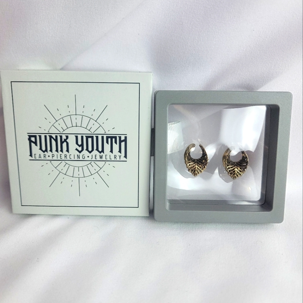 Punk Youth Gold Ear Gages